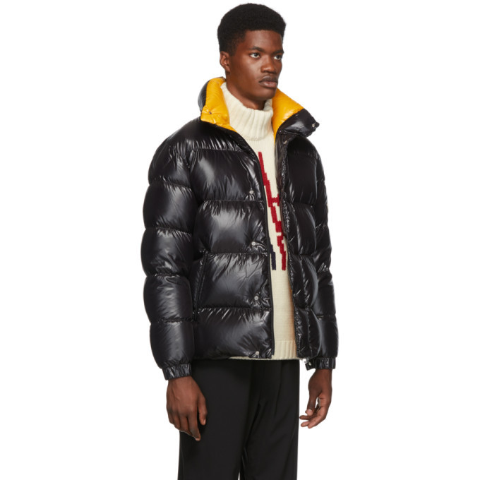 Moncler Genius 2 Moncler 1952 Black Down Dervaux Jacket Moncler Genius