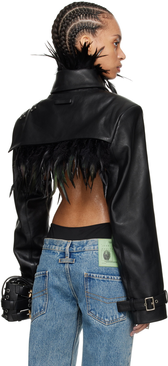 Jean Paul Gaultier Black Shayne Oliver Edition 'The Cropped