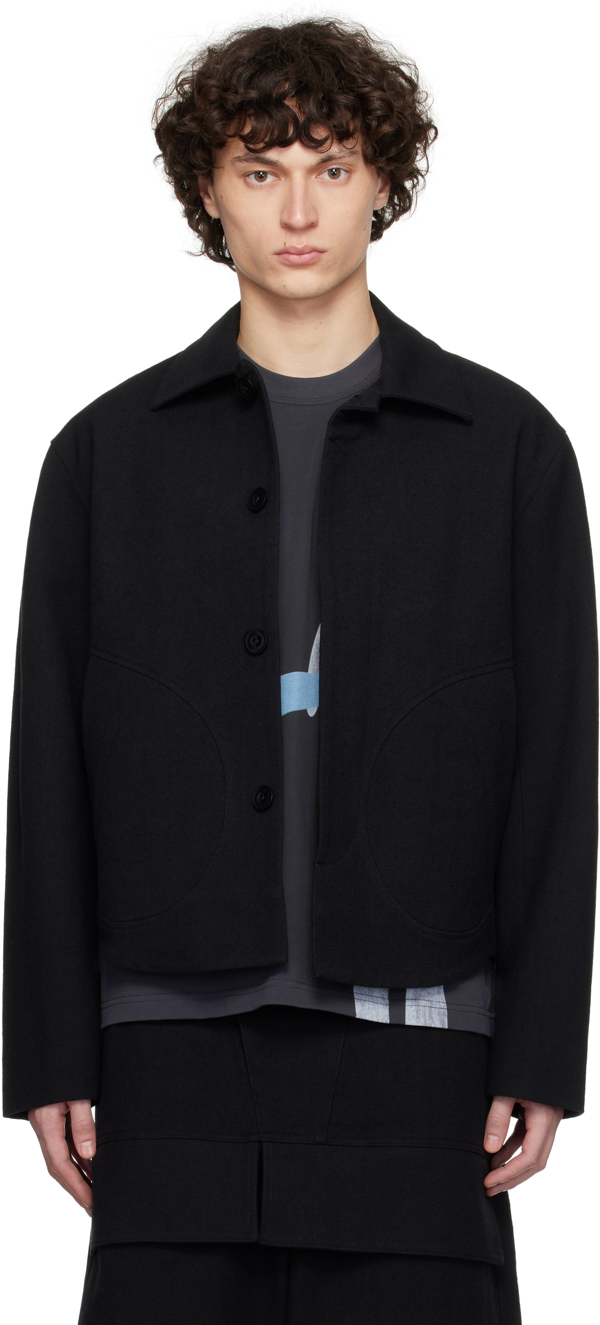 pet-tree-kor Black Helicteres Isora Jacket pet-tree-kor