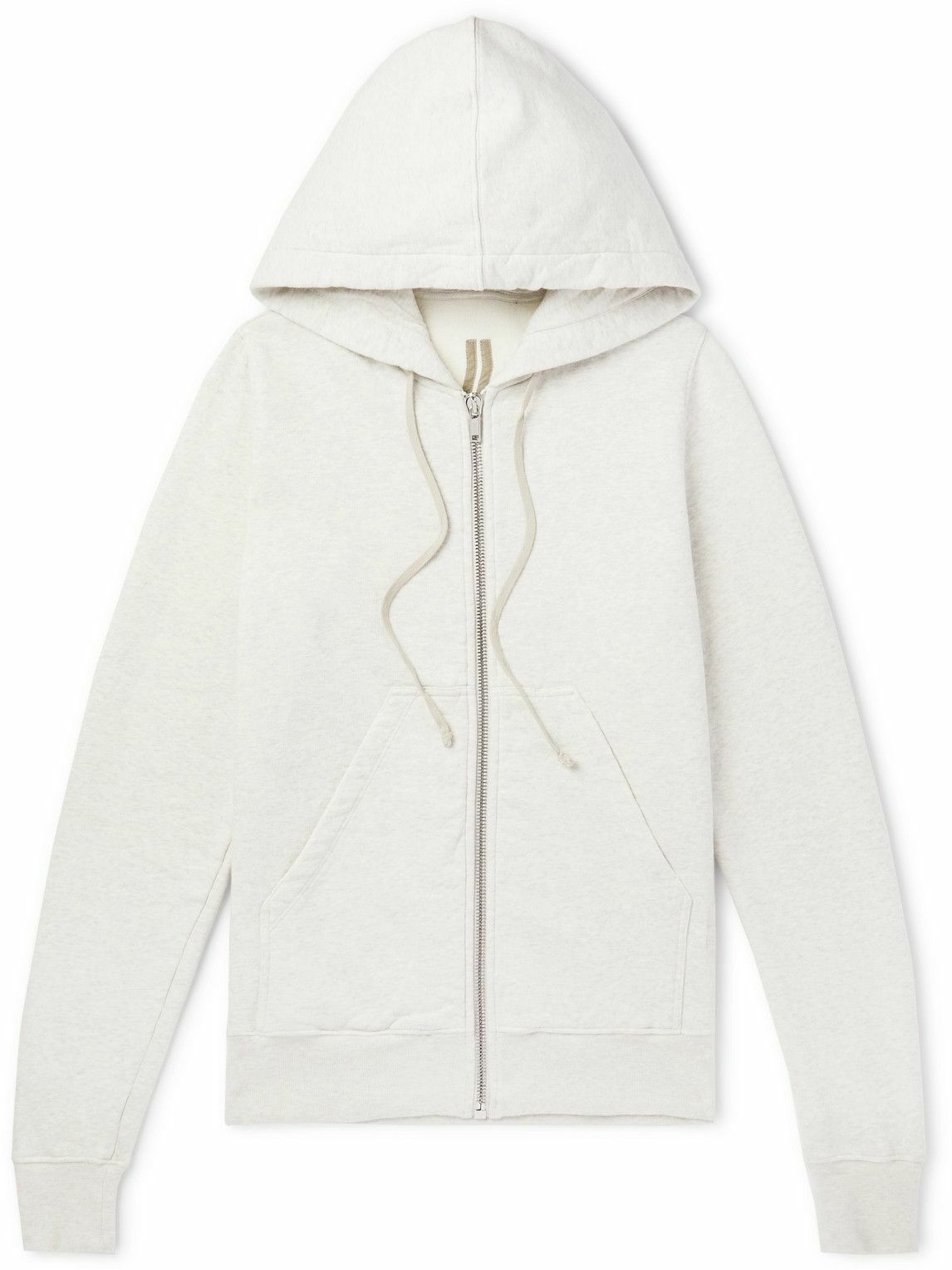 DRKSHDW by Rick Owens - Cotton-Jersey Zip-Up Hoodie - Gray Rick