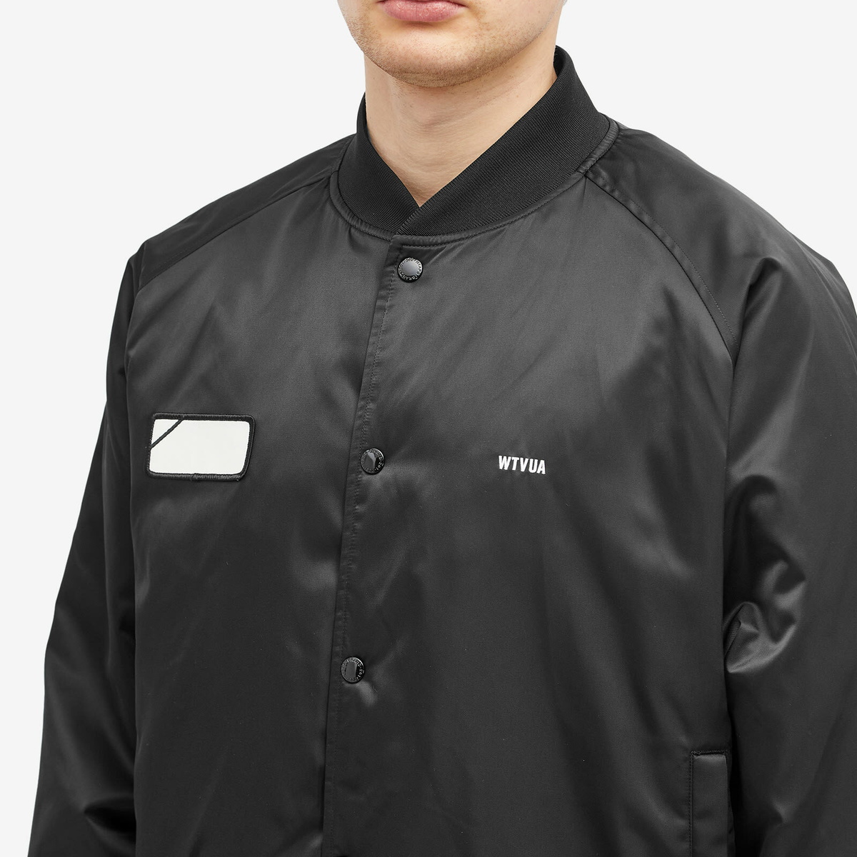 WTAPS Men's 11 Team Jacket in Black WTAPS