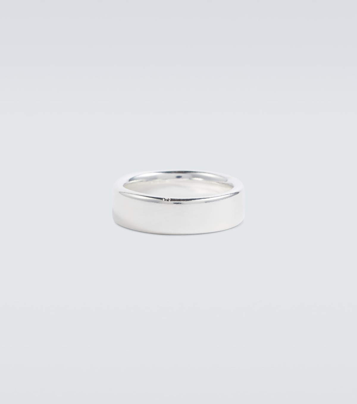 All Blues - Tire Narrow sterling silver ring All Blues