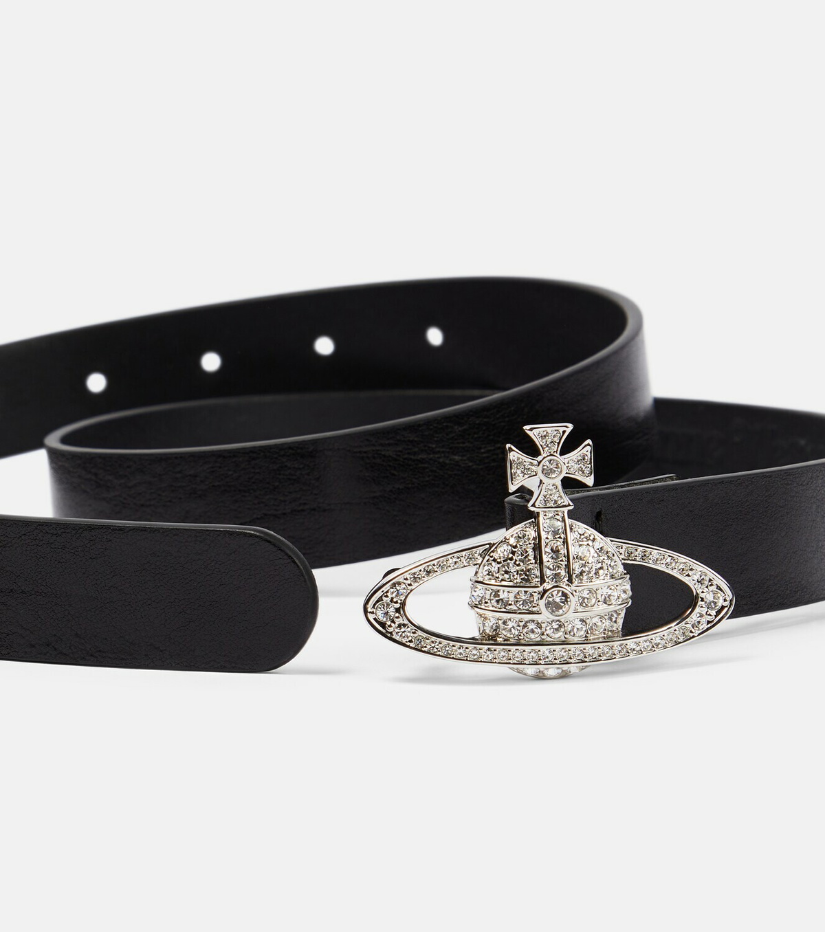Vivienne Westwood - Orb embellished leather belt Vivienne Westwood