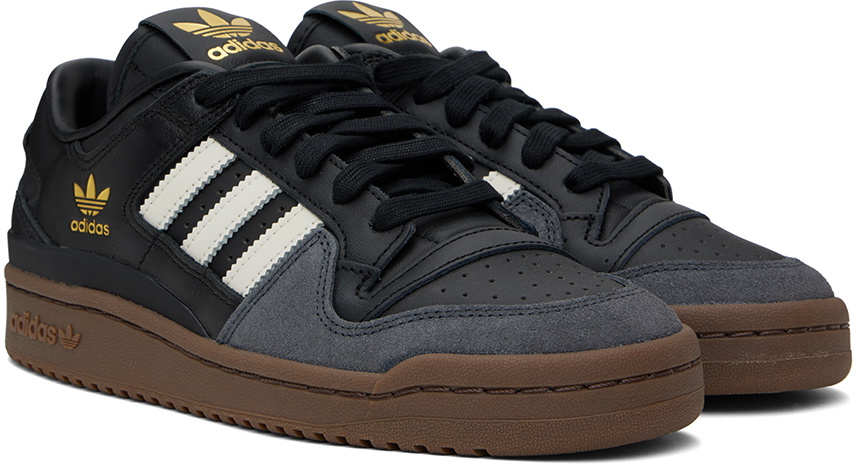 adidas Originals Black Forum 84 Low CL Sneakers adidas Originals
