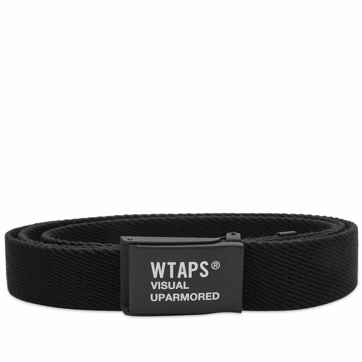 WTAPS Men's 02 Webbed Belt in Black WTAPS
