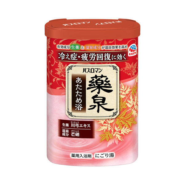アース製薬 バスロマン 薬泉 あたため浴 879851 1ケース(15個入)（直送
