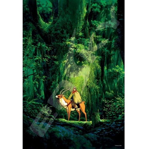 エンスカイ 300ピース ジグソーパズル もののけ姫 旅立ち 300-421 1個