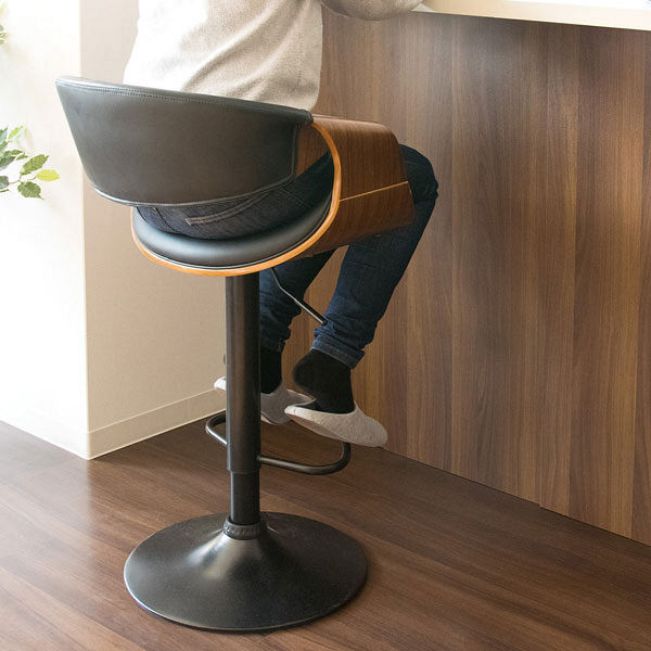 宮武製作所（MIYATAKE） バーチェア CALMO カルモ ブラウン KNC