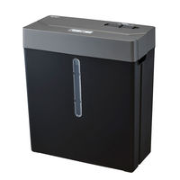 ナカバヤシ パーソナルシュレッダー515 クロスカット NSE-515BK - アスクル