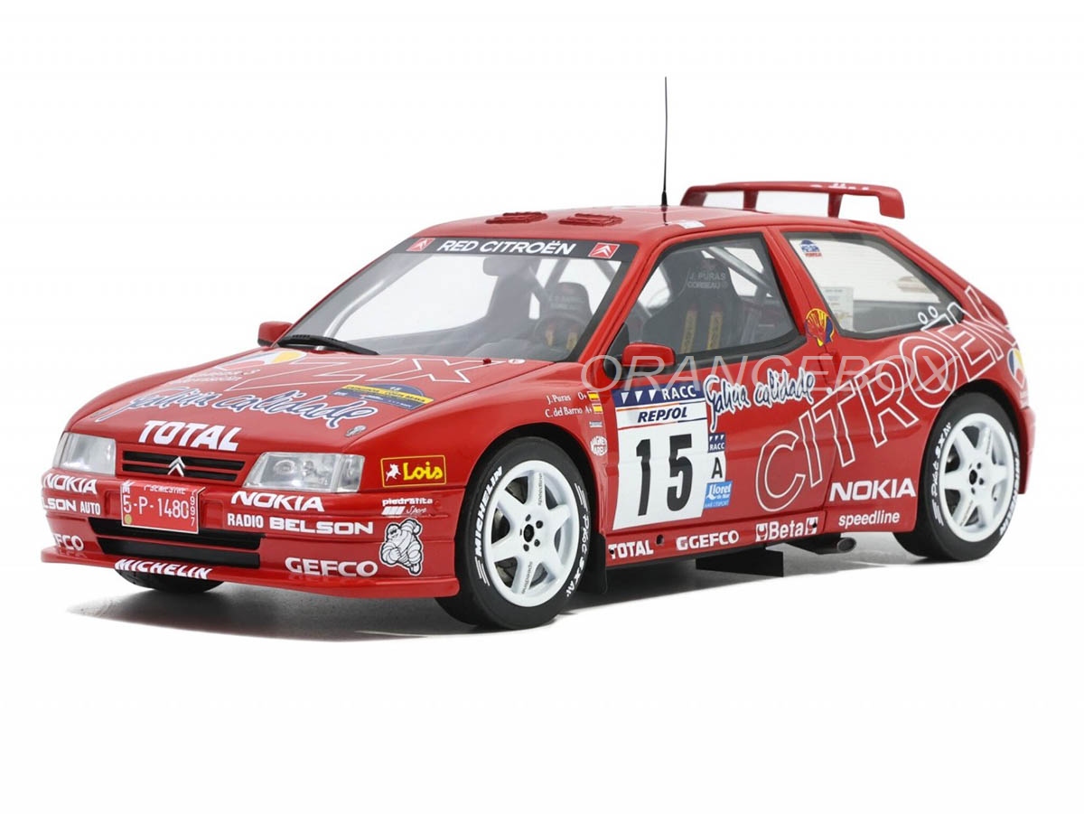 Citroën ZX Kit Car 1997 Rally Catalunya 1:18 OttOmobile - 20 anos