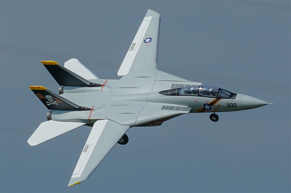 Banana Hobby - 5 CH XFly-Model F-14 Tomcat Twin 40mm RC EDF Jet PNP