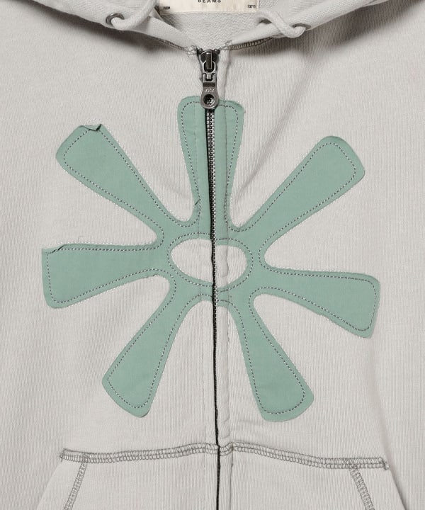 BEAMS（ビームス）【別注】De-void* × FUTURE ARCHIVE / ZIP HOODIE