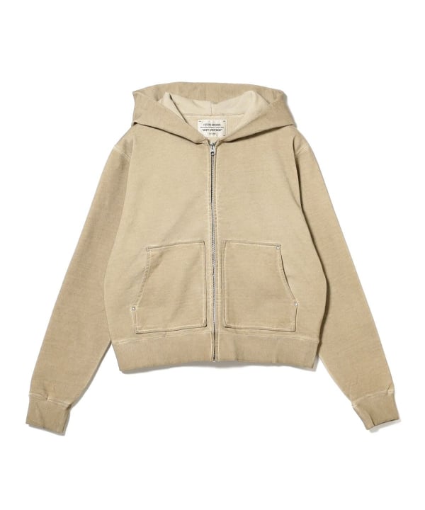 BEAMS（ビームス）FUTURE ARCHIVE / AGING SWEAT ZIPUP HOODIE
