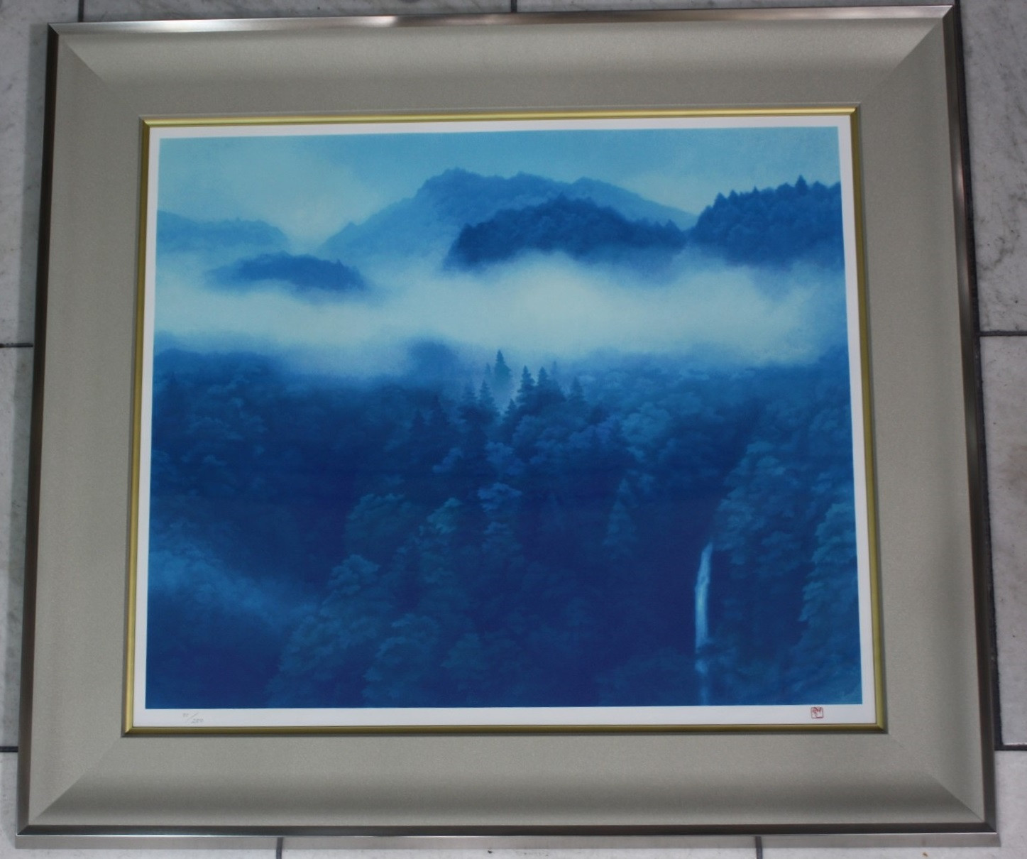 東山魁夷 青い谷 ﾘﾄｸﾞﾗﾌ入荷 】2022年12月22日 - 【 斎藤清作品常設店