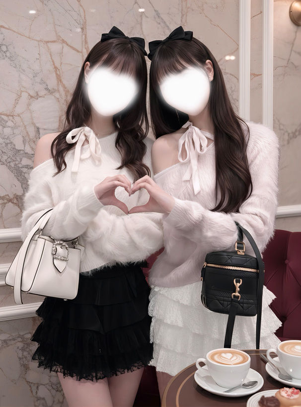 ワンショルフェザーニットリボントップス[dr747] | レディース