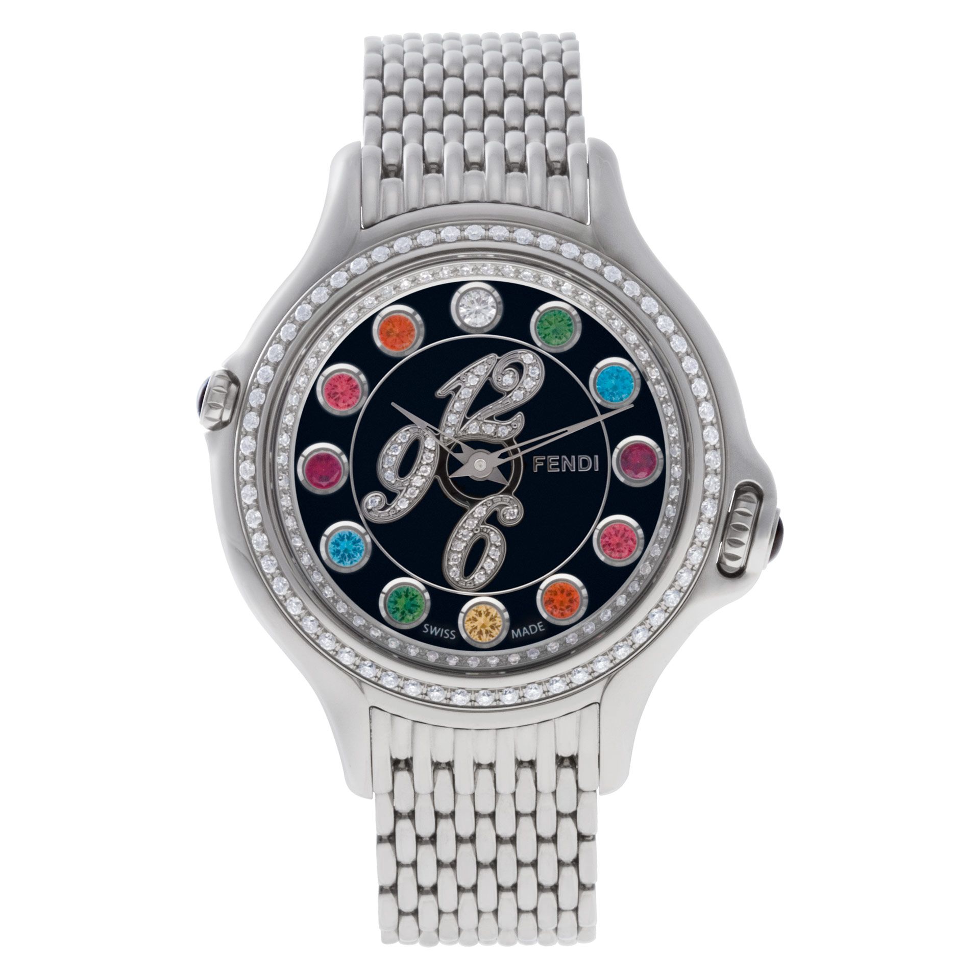 Fendi Crazy Carats F105024000B3T02 Stainless W520615 | Gray & Sons
