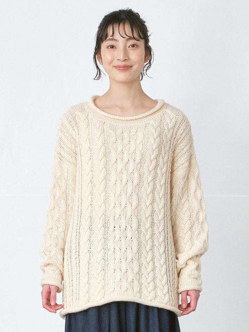ケーブル編みニットプルオーバー | ニット | 【公式】D*g*y ONLINE