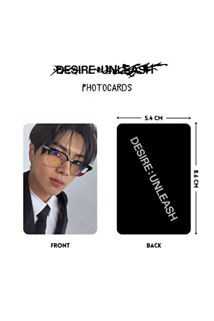 Kpop Dünyasi ENHYPEN Jay '' DESIRE : UNLEASH '' Photocards