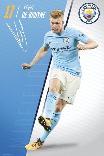 Manchester city DE BRUYNE 17 サッカー選手 1/6 Kevin De Bruyne #17