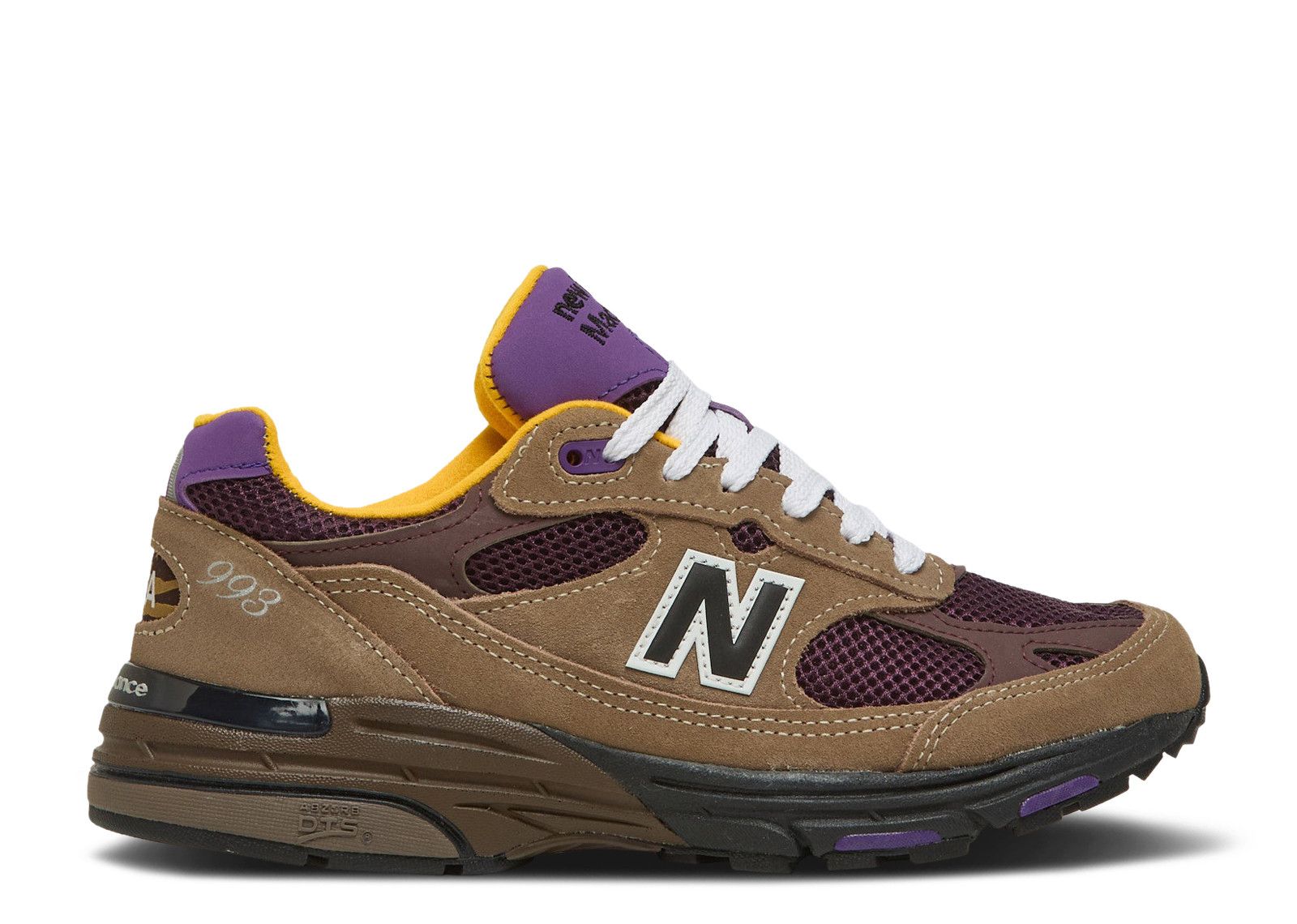 New Balance 993 Made In USA 'Mushroom Midnight Violet' - New