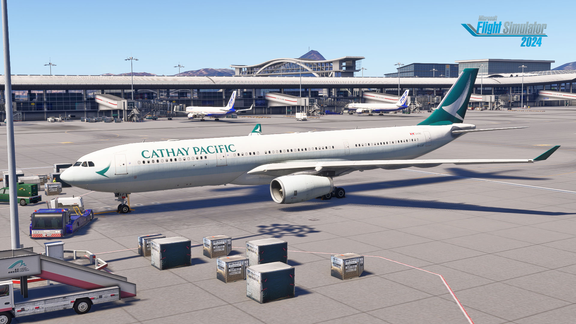 iniBuilds A330-300 Cathay Pacific MSFS2024 のために Microsoft