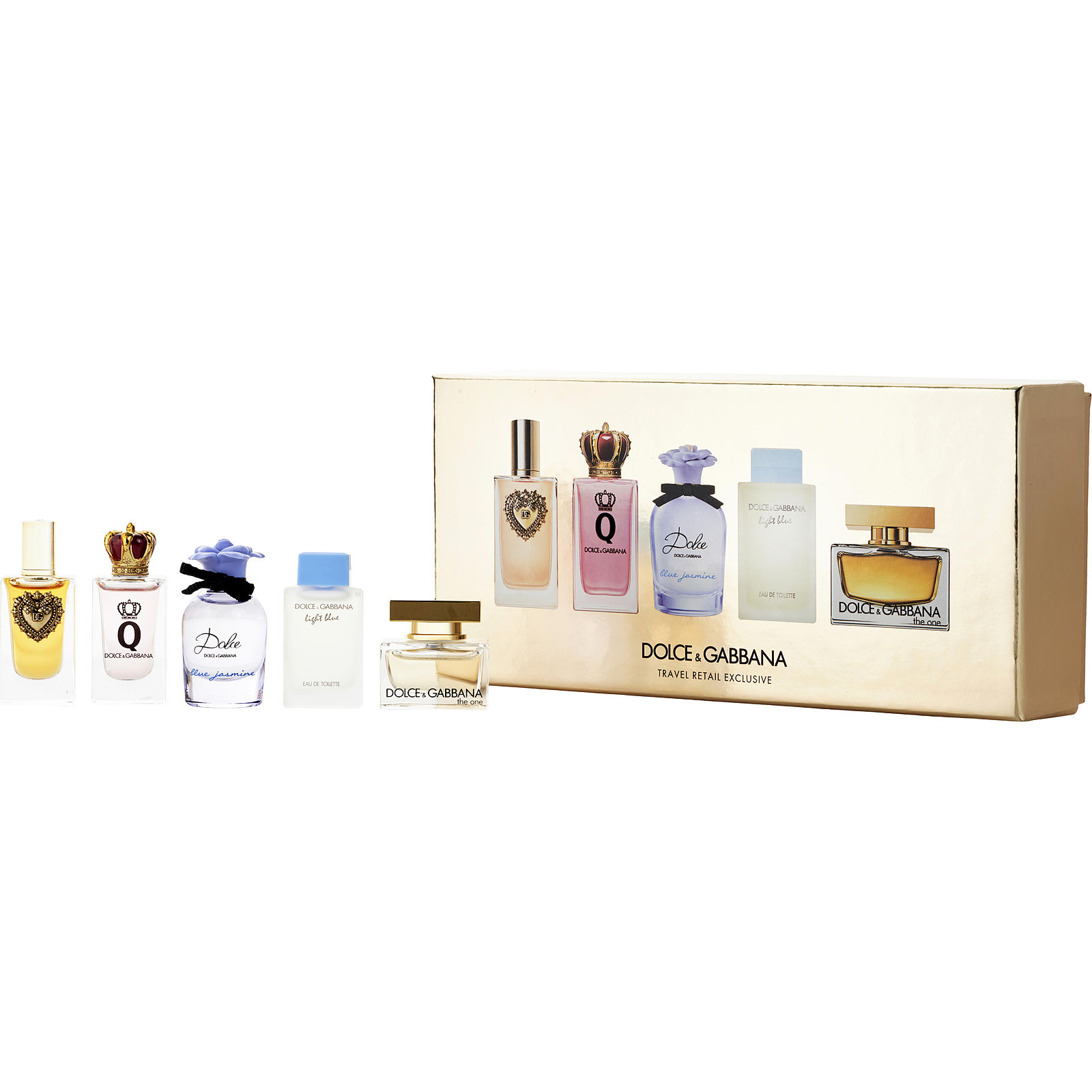 Dolce and Gabbana Mini Perfume Coffret - Fresh, Warm, Modern
