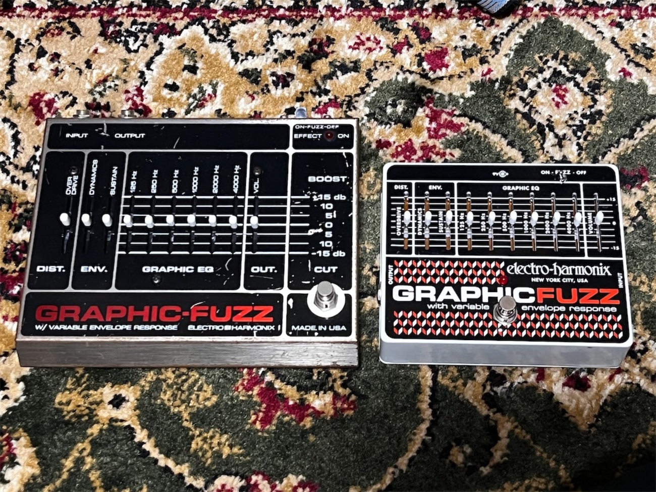 electro-harmonix / GRAPHIC FUZZ bigbox vs xo ver