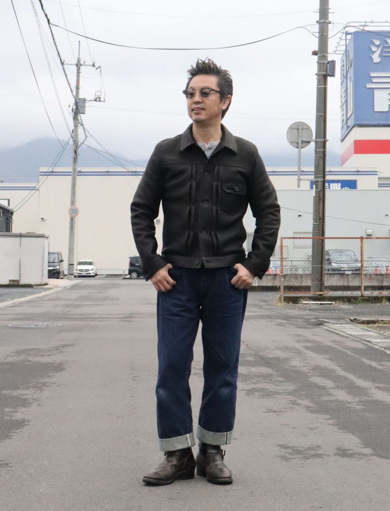 Y'2 LEATHER / ワイツーレザー 25周年記念で 登場した 間反対のレザー