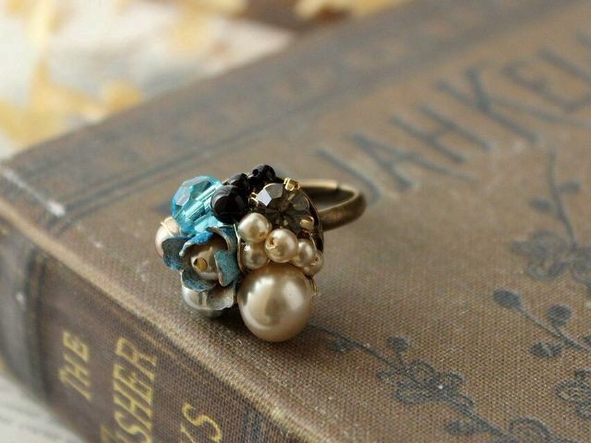 ミリアム・ハスケル ブルー ノスタルジア・リング コスチューム