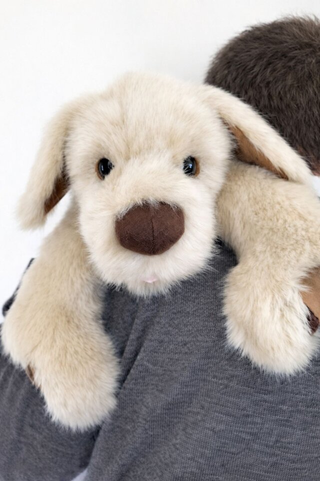 感動する抱き心地。重さ約3400g、命の重みを感じるぬいぐるみ