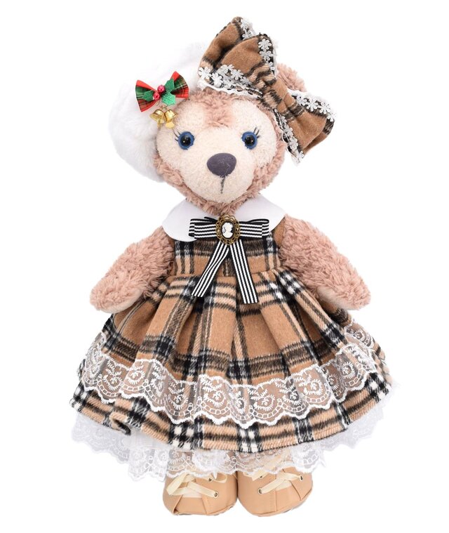シェリーメイ 服 着せ替え コスチューム ケープ付キャメルチェック
