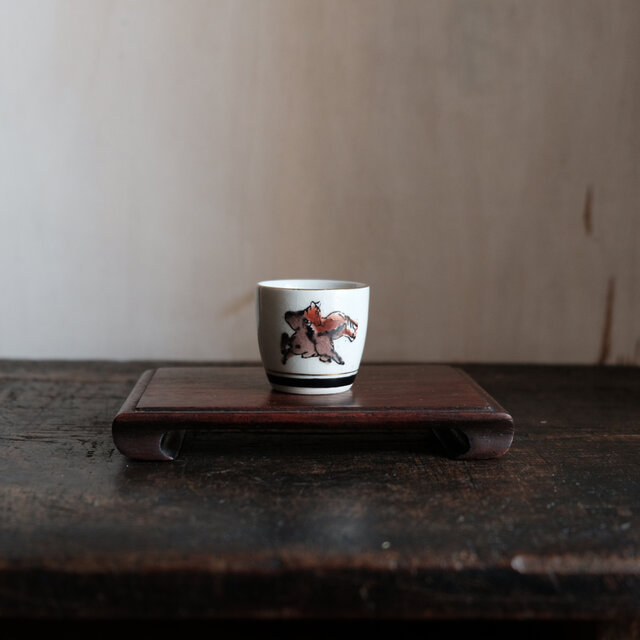 叶松谷(道夫）お猪口 馬 午 叶松谷(道夫）お猪口 馬 午 - メルカリ