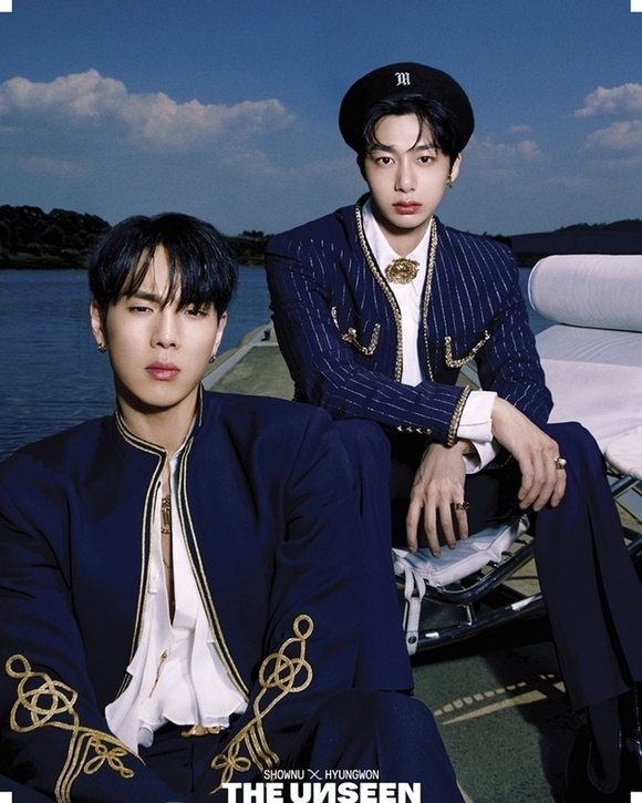 MONSTA X ショヌ＆ヒョンウォン、1stミニアルバム「THE UNSEEN