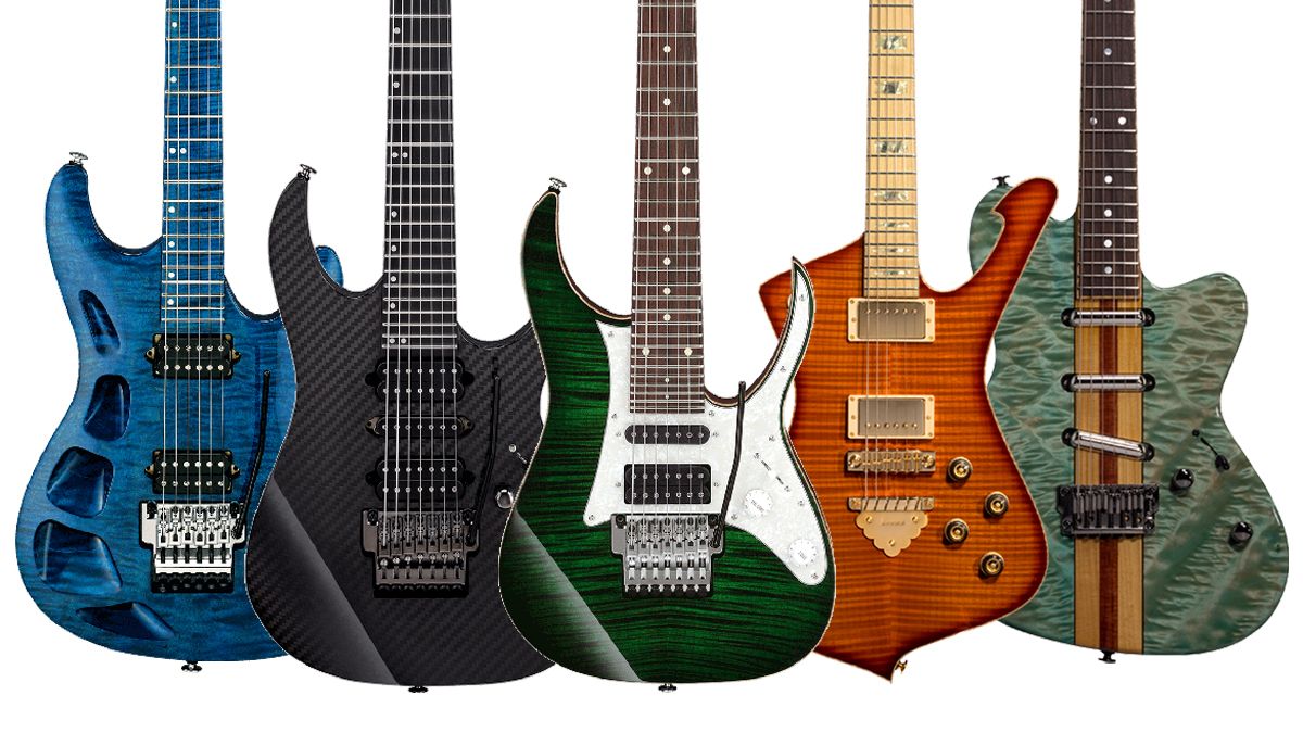 Ibanez commemorates US distributor Hoshino's 50th anniversary with