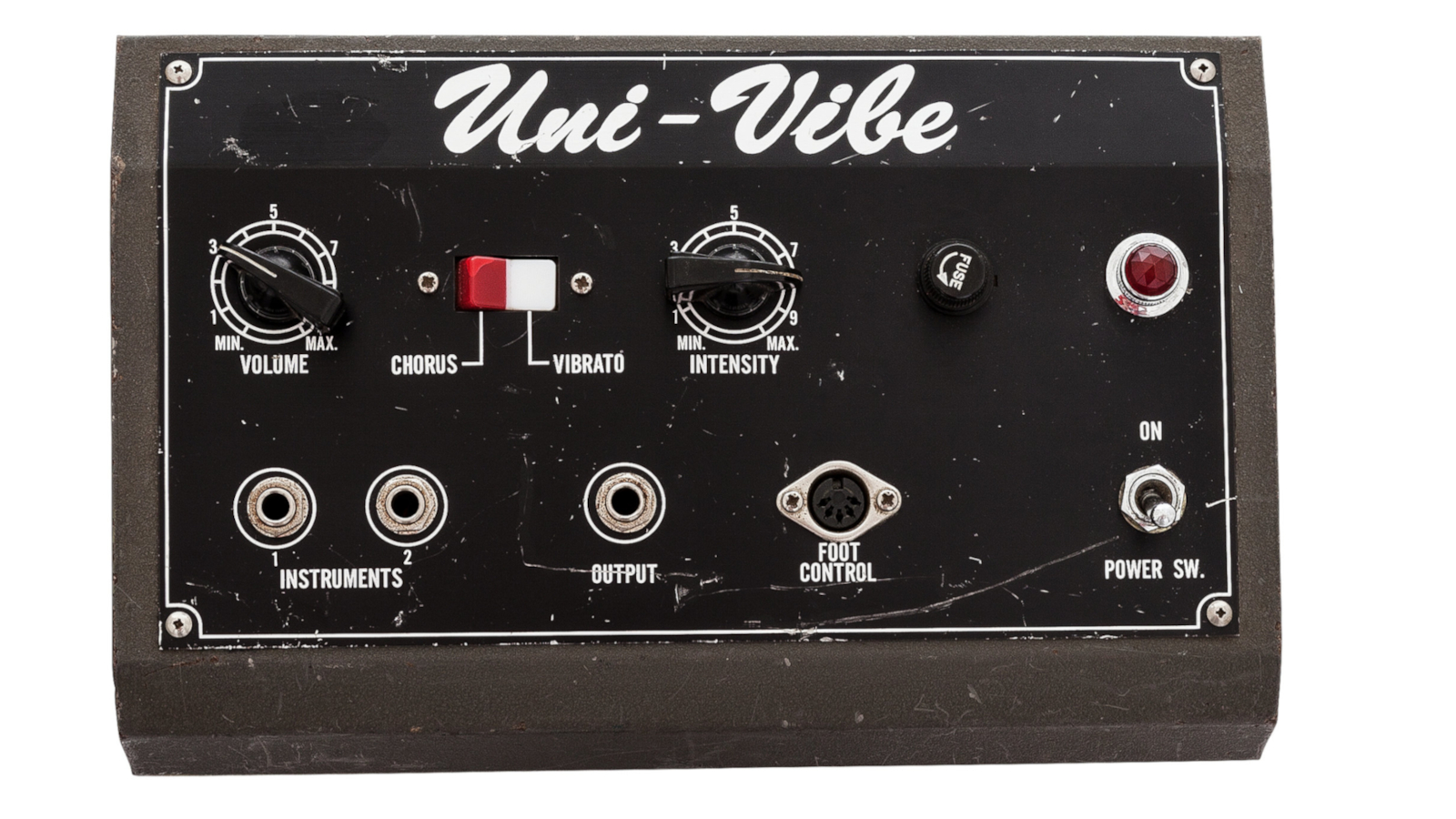 The Univox Uni-Vibe was the Final Stompbox to Land in Jimi