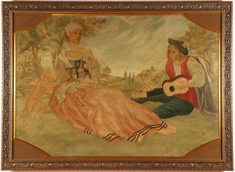 毎小ニュース：文化 フジタの「幻の作品」初展示 | 毎日新聞