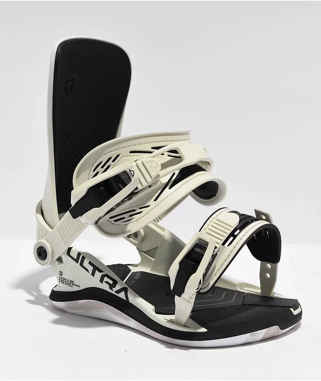 Union Women's Ultra Bone White Snowboard Bindings 2024 at