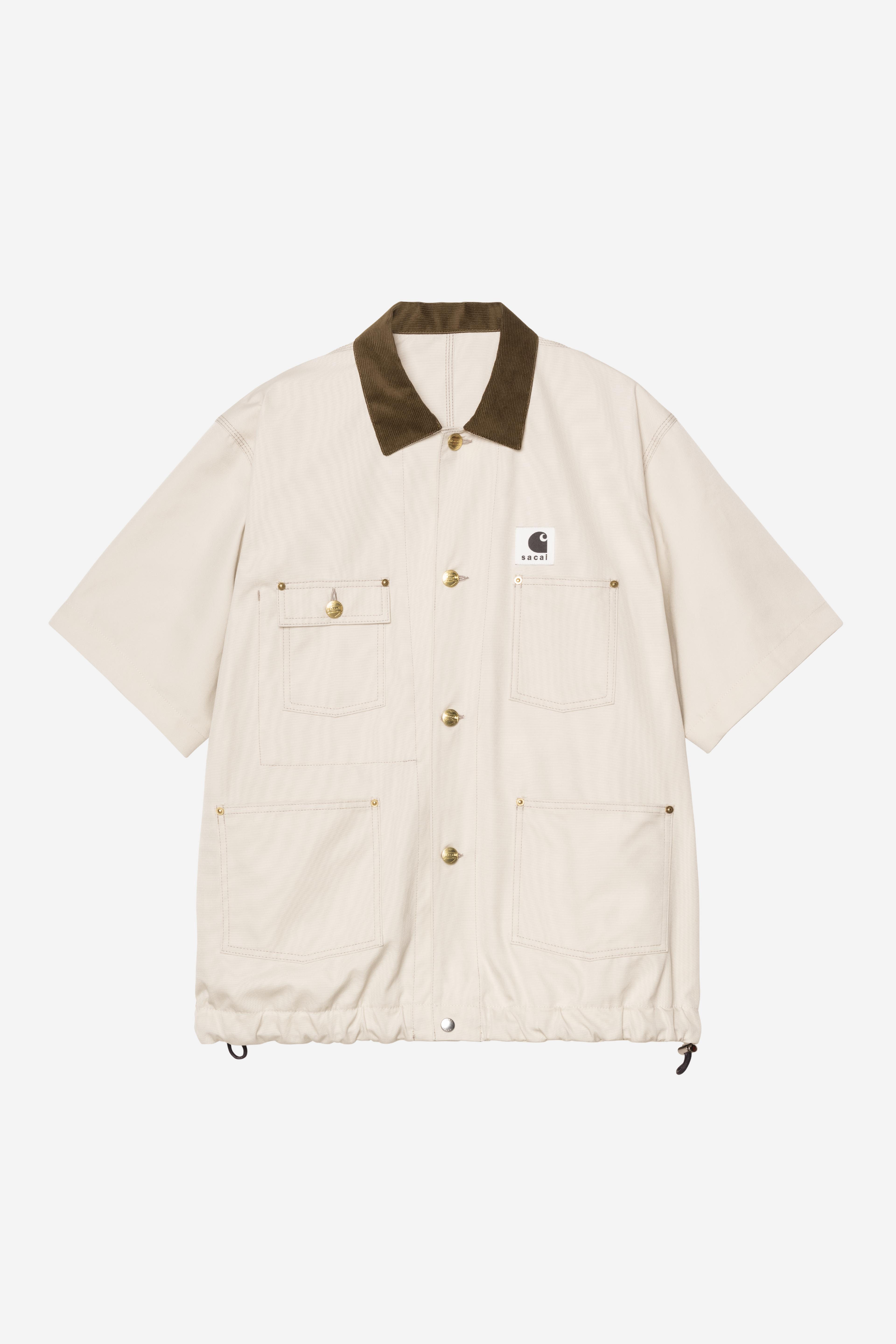 Carhartt WIP sacai x Carhartt WIP Duck Shirt, Sacai Ivory
