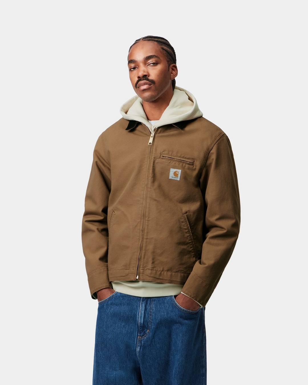 Carhartt WIP Detroit Jacket (Summer), Hamilton Brown / Tobacco