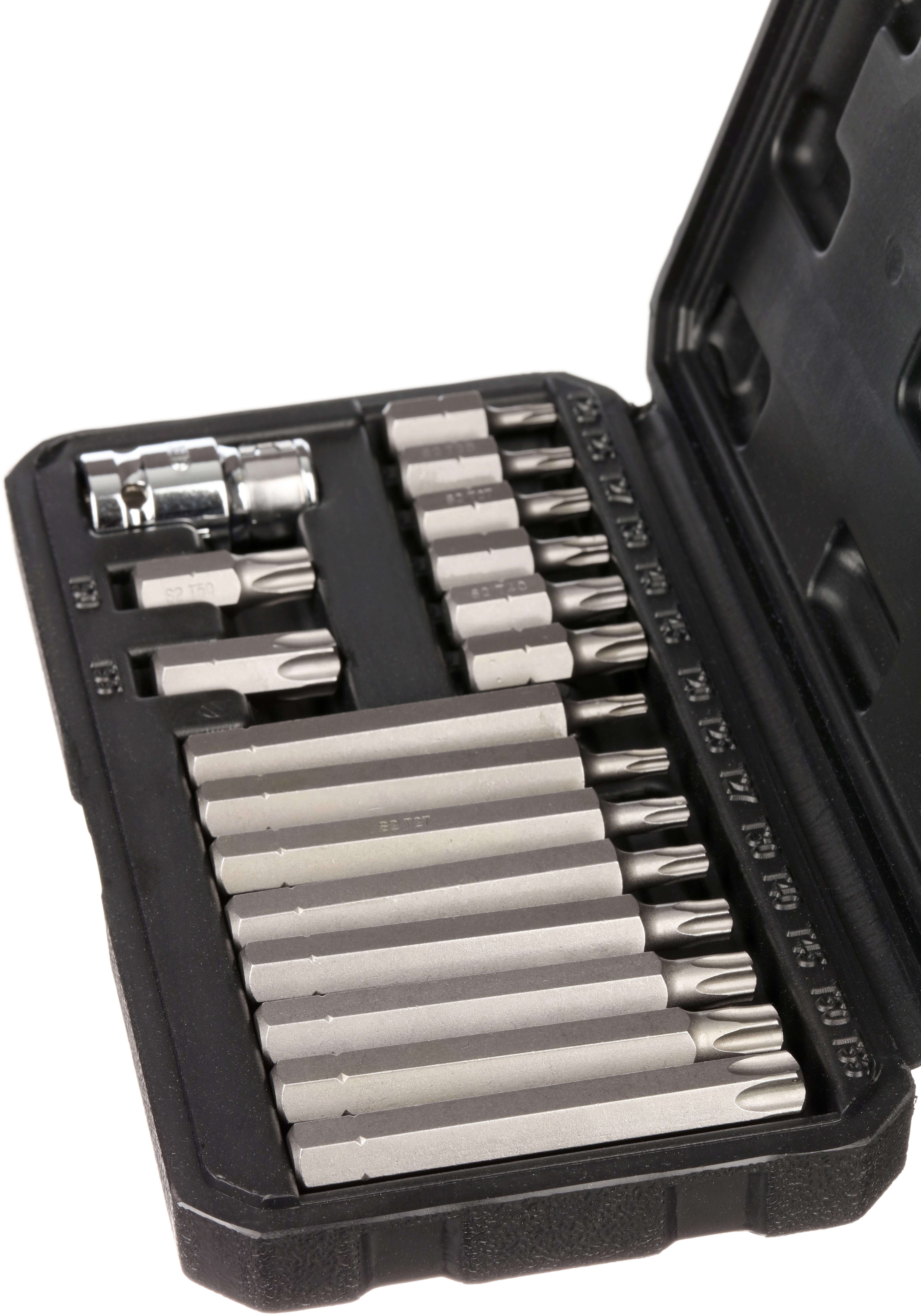 Halfords Advanced 17 Piece Torx Bit Set | Halfords UK