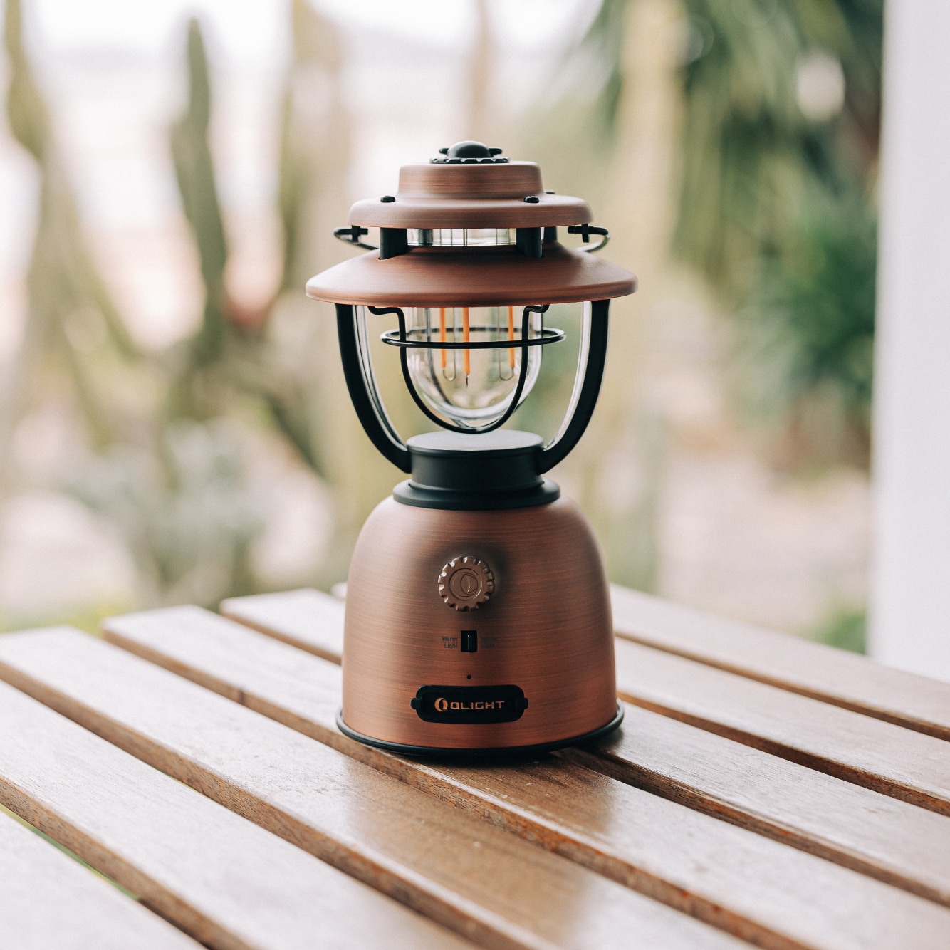 Olight Olantern Stretch Vintage Copper Camping Lamp - 500 lumens