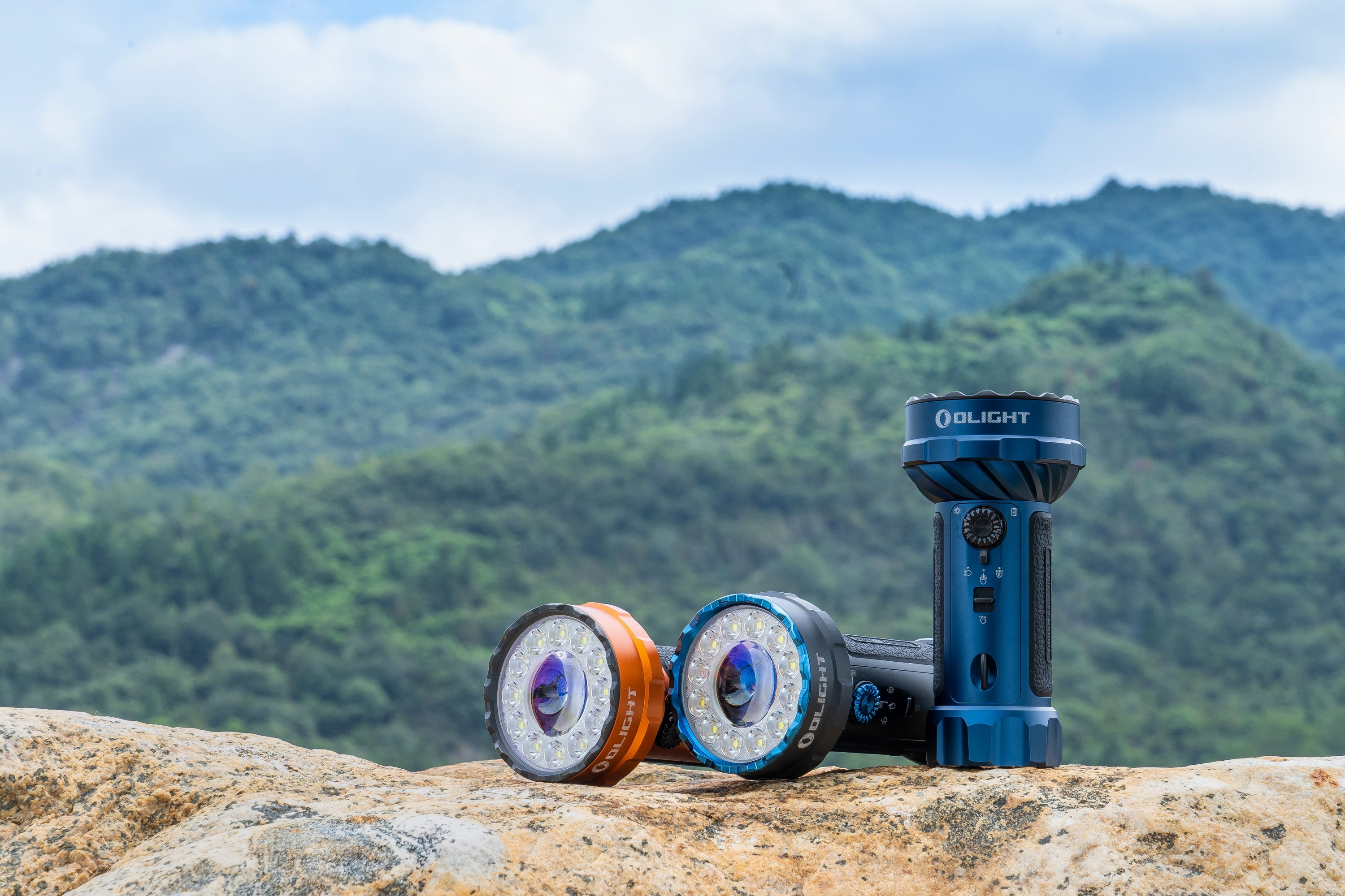 Olight Marauder Mini 2 Rechargeable Flashlight Midnight Blue