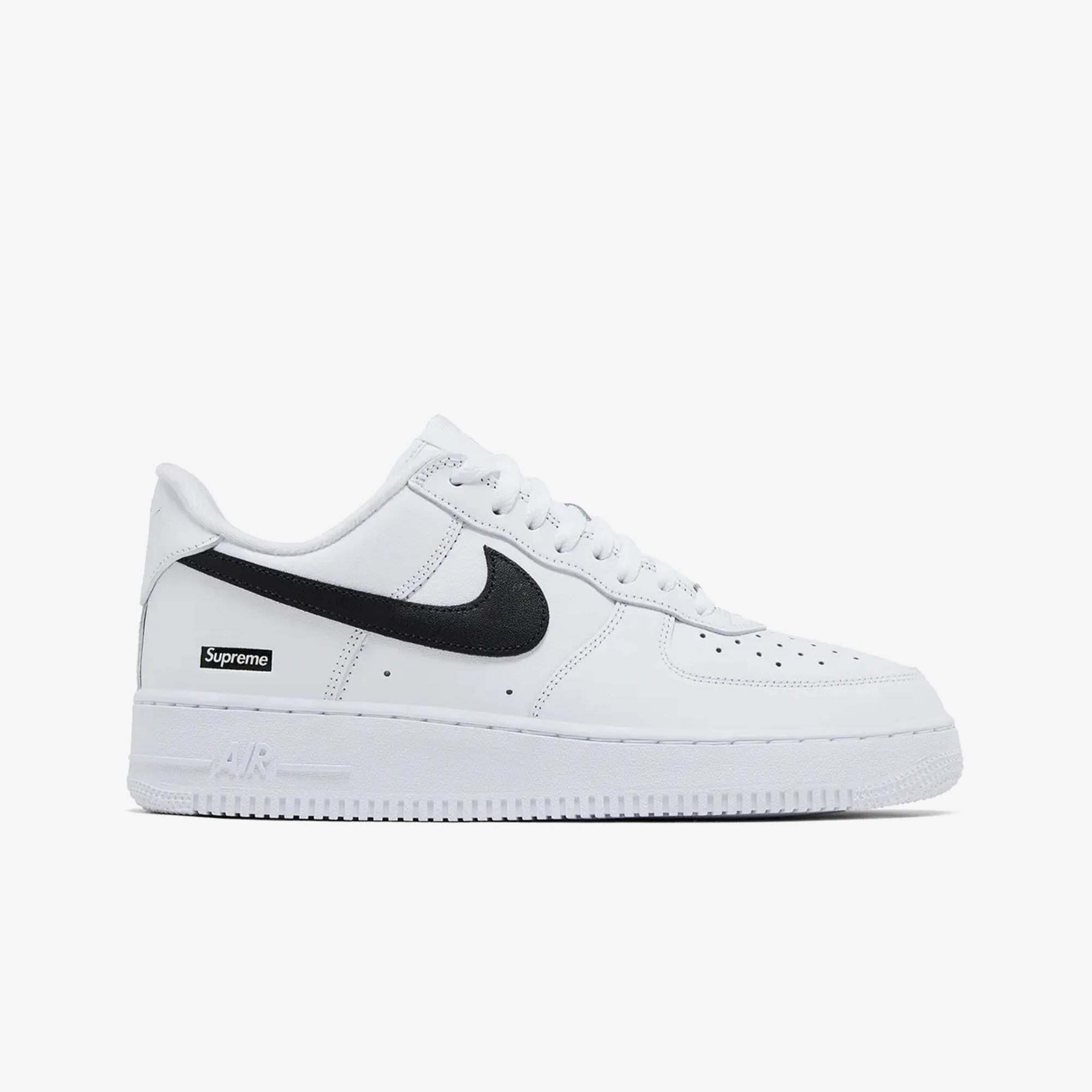 Nike x Supreme Air Force 1 Low 'White Black' - WUNDER