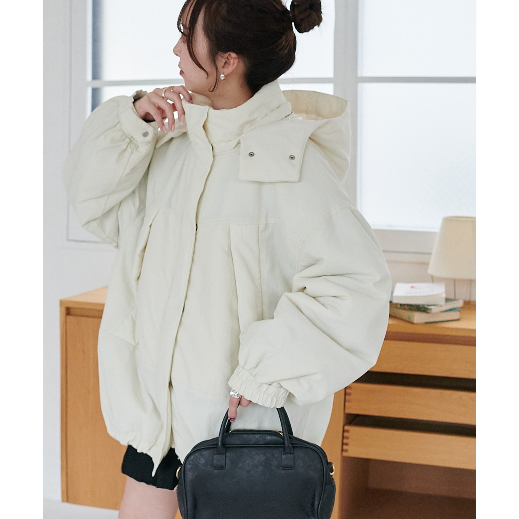 機能中綿モンスターショートコート | ファッション通販サイト NUGU