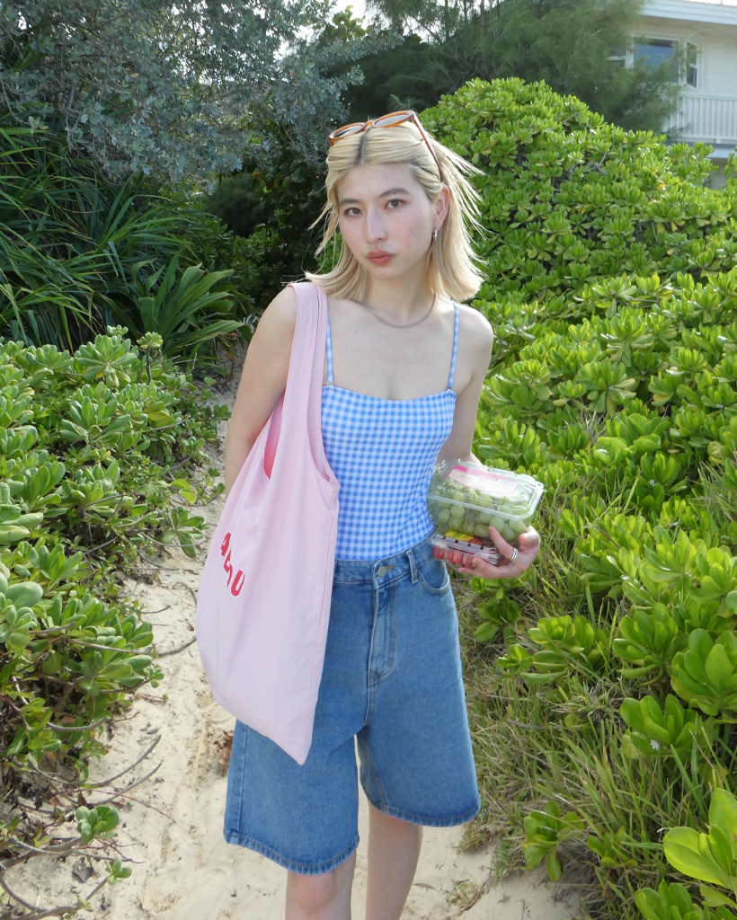 ギンガムチェックワンピーススイムウェア | ファッション通販サイト NUGU