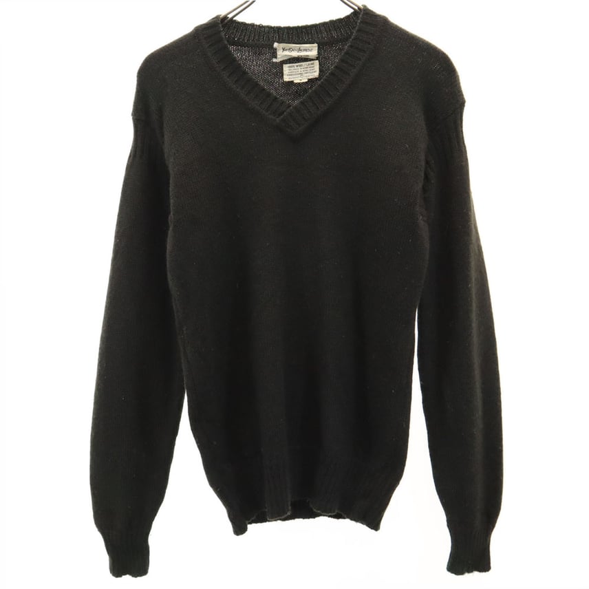 C (やや傷や汚れあり)】YVES SAINT LAURENT イヴサンローラン 80s