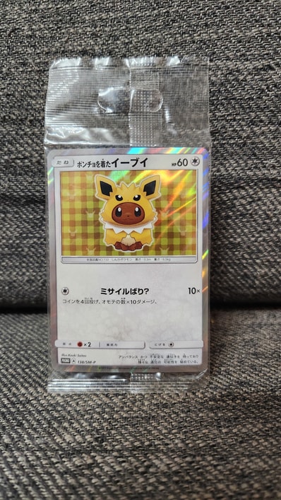 PSA10】ポンチョを着たイーブイ: プロモ[SM-P 138](プロモーション