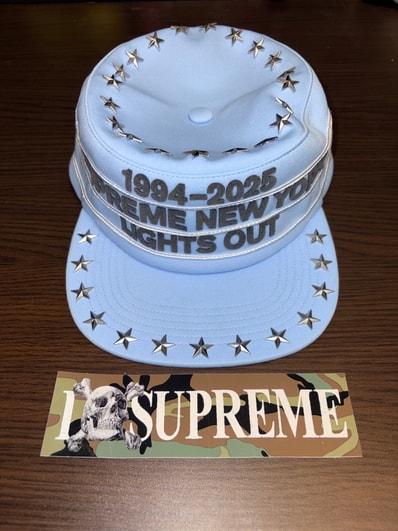 Supreme Stars Studded Pillbox Hat 