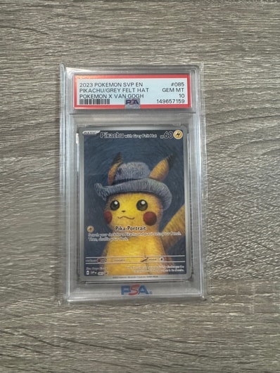 ピカチュウ : プロモ [SVP EN 085](「ゴッホ展」 プロモーションカード