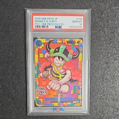 PSA10】モンキー・D・ルフィ P [P-110](プレミアムカードコレクション